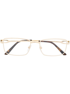 

Rectangle-frame glasses, Cartier Eyewear Rectangle-frame glasses