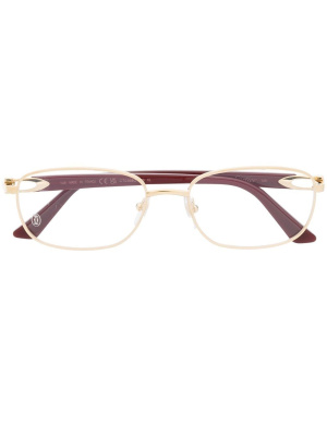 

Rectangle-frame glasses, Cartier Eyewear Rectangle-frame glasses