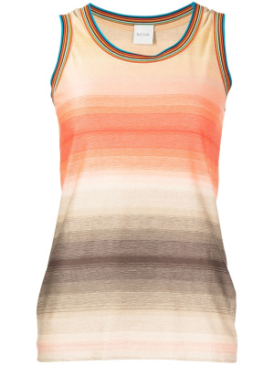 

Striped sleeveless cotton top, Paul Smith Striped sleeveless cotton top