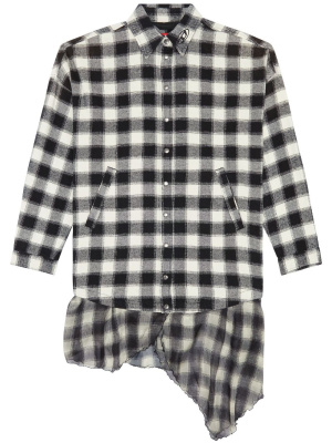 

D-Ankita checked cotton shirtdress, Diesel D-Ankita checked cotton shirtdress