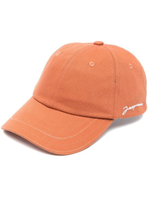 

Casquette logo-embroidered cap, Jacquemus Casquette logo-embroidered cap