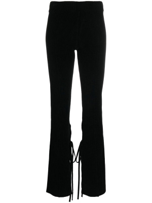 

Flared-hem trousers, Jacquemus Flared-hem trousers