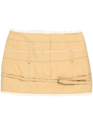

Caraco belted miniskirt, Jacquemus Caraco belted miniskirt