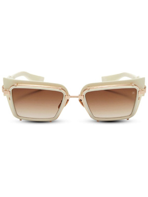 

Square tinted sunglasses, Balmain Eyewear Square tinted sunglasses