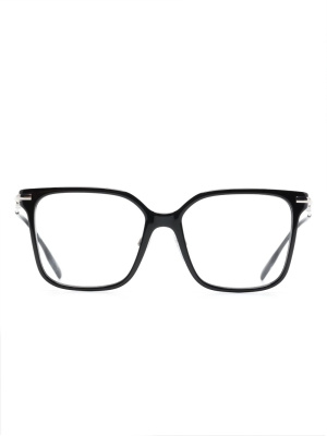 

Logo-plaque square-frame glasses, Burberry Eyewear Logo-plaque square-frame glasses