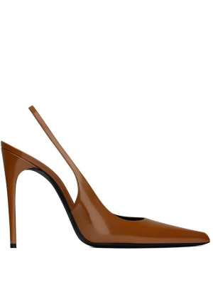 

Vendome 110mm slingback pumps, Saint Laurent Vendome 110mm slingback pumps