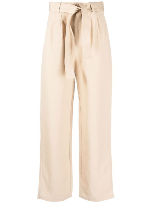 

Tie-up-belt wide-leg trousers, Woolrich Tie-up-belt wide-leg trousers