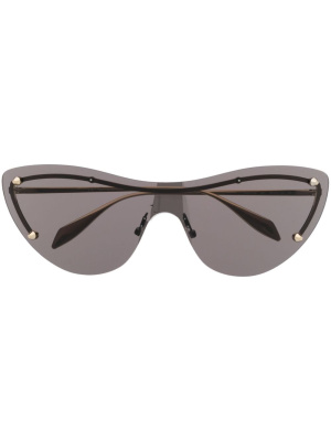 

Cat-eye spiked-stud sunglasses, Alexander McQueen Eyewear Cat-eye spiked-stud sunglasses