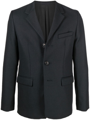 

Notched lapels single-breasted blazer, AMI Paris Notched lapels single-breasted blazer