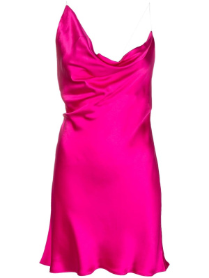 

Draped silk minidress, Y/Project Draped silk minidress
