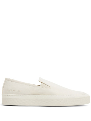 

Logo-embellishment slip-on sneakers, Common Projects Logo-embellishment slip-on sneakers