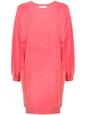 

Logo embroidered jumper dress, See by Chloé Logo embroidered jumper dress