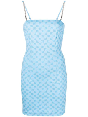 

Logo-print short dress, MISBHV Logo-print short dress
