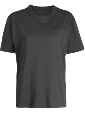 

Slogan-print cotton T-shirt, Sacai Slogan-print cotton T-shirt