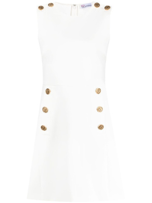 

A-line cady minidress, RED Valentino A-line cady minidress