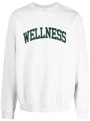 

Wellness-print sweatshirt, Sporty & Rich Wellness-print sweatshirt