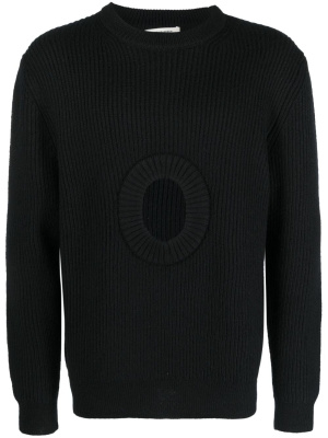 

CH Hole ribbed-knit sweatshirt, Craig Green CH Hole ribbed-knit sweatshirt