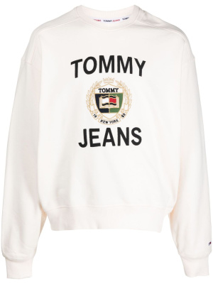 

Logo-print sweatshirt, Tommy Jeans Logo-print sweatshirt