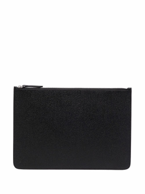 

Signature stitch-detail clutch bag, Maison Margiela Signature stitch-detail clutch bag