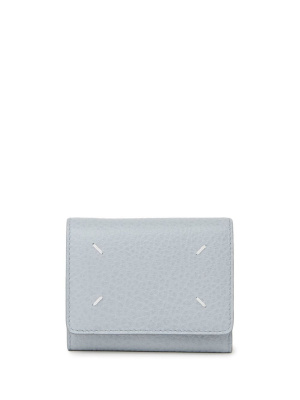 

Four-stitch logo folded wallet, Maison Margiela Four-stitch logo folded wallet
