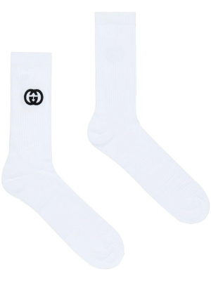 

Interlocking-G cotton ankle socks, Gucci Interlocking-G cotton ankle socks