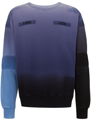 

Tie-dye patchwork sweatshirt, AMBUSH Tie-dye patchwork sweatshirt