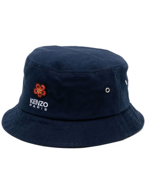 

Embroidered-logo bucket hat, Kenzo Embroidered-logo bucket hat