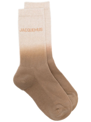 

Les Chaussettes Moisson gradient socks, Jacquemus Les Chaussettes Moisson gradient socks