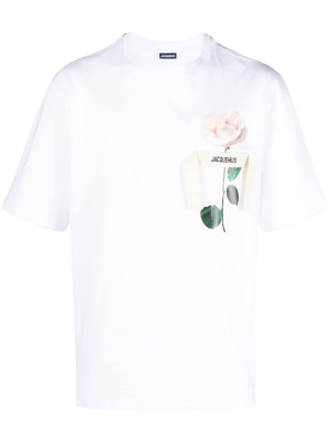 

Le Rose cotton T-shirt, Jacquemus Le Rose cotton T-shirt