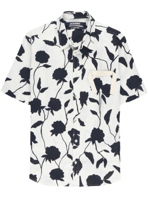 

Melo floral-print shirt, Jacquemus Melo floral-print shirt