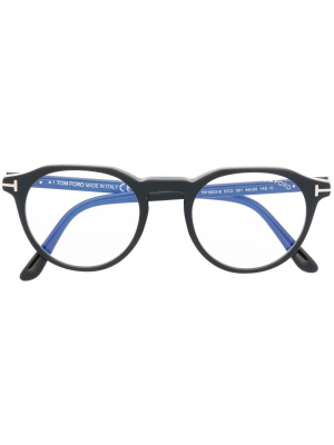 

FT5833B round-frame glasses, TOM FORD Eyewear FT5833B round-frame glasses