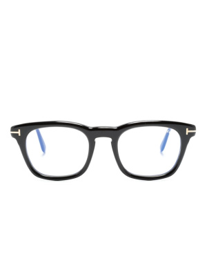 

Logo-plaque square-frame glasses, TOM FORD Eyewear Logo-plaque square-frame glasses