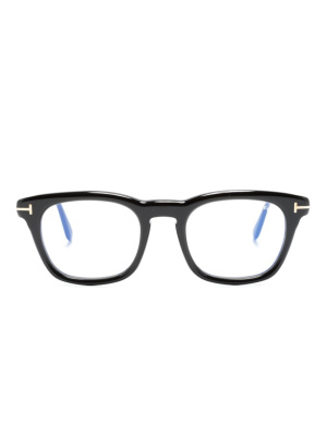 

Logo-plaque square-frame glasses, TOM FORD Eyewear Logo-plaque square-frame glasses