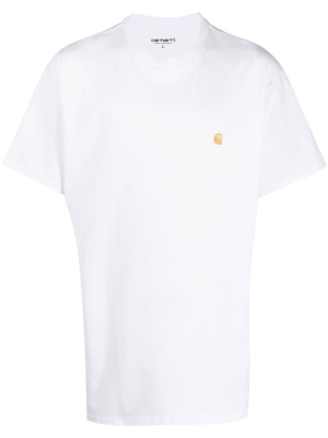 

Logo-embroidered crew-neck T-shirt, Carhartt WIP Logo-embroidered crew-neck T-shirt