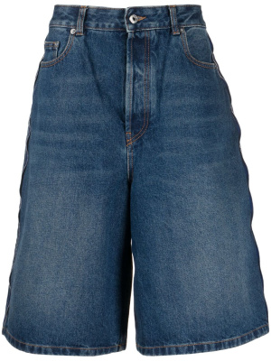 

Wide-leg denim shoorts, Off-White Wide-leg denim shoorts
