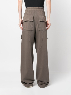

Wide-leg cotton trousers, Rick Owens DRKSHDW Wide-leg cotton trousers