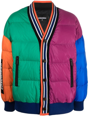 

Colour block padded jacket, Dsquared2 Colour block padded jacket