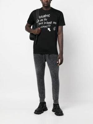 

Slogan-print cotton T-shirt, Dsquared2 Slogan-print cotton T-shirt