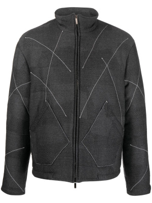 

Stitch-detail padded jacket, Emporio Armani Stitch-detail padded jacket