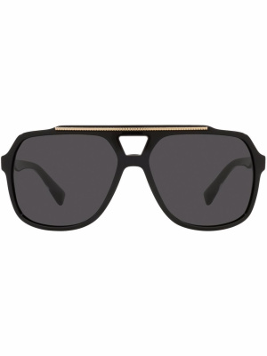 

DG4388 pilot-frame sunglasses, Dolce & Gabbana Eyewear DG4388 pilot-frame sunglasses