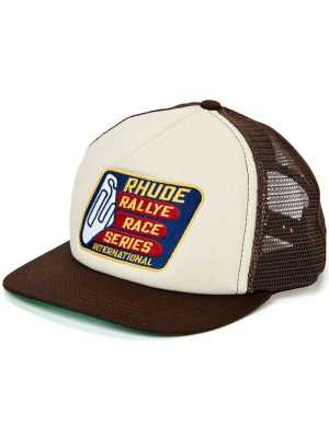 

Race Series motif-embroidered cap, Rhude Race Series motif-embroidered cap