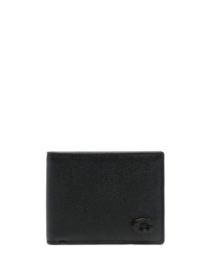

Logo-plaque bi-fold wallet, Coach Logo-plaque bi-fold wallet