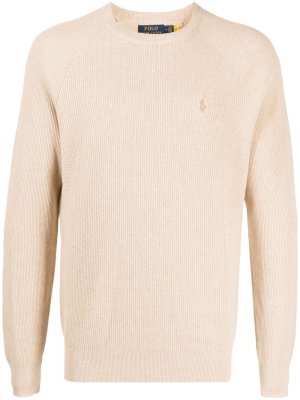 

Polo Pony embroidered cotton jumper, Polo Ralph Lauren Polo Pony embroidered cotton jumper
