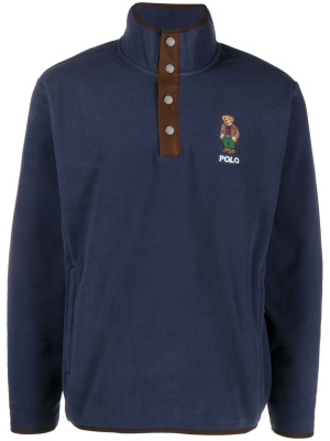 

Polo Bear high-neck jumper, Polo Ralph Lauren Polo Bear high-neck jumper