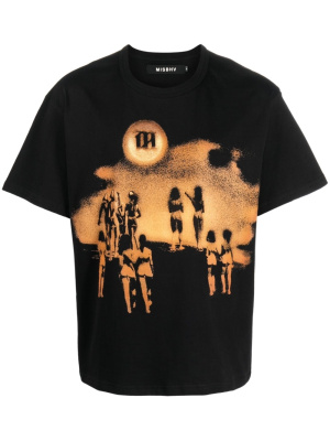

Sunrise graphic-print T-shirt, MISBHV Sunrise graphic-print T-shirt