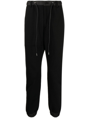 

Drawstring-waist track pants, Sacai Drawstring-waist track pants