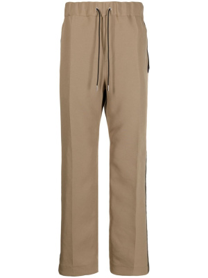 

Drawstring straight-leg trousers, Sacai Drawstring straight-leg trousers