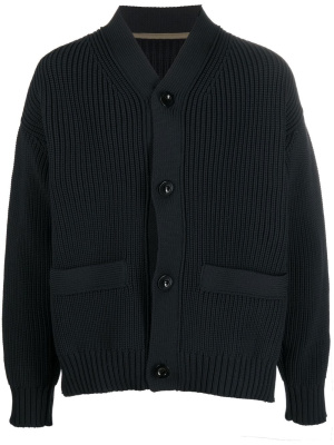 

V-neck knit cardigan, Sacai V-neck knit cardigan