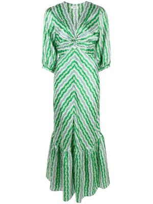 

V-neck dress, SANDRO V-neck dress