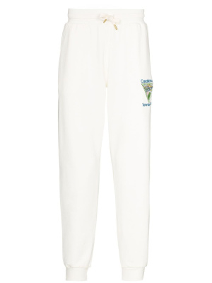 

Tennis Club-embroidery track pants, Casablanca Tennis Club-embroidery track pants